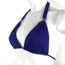 Melissa  ODABASH Grenada Embellished Triangle Halterneck Bikini Top Size 4 Photo 8