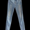 Sneak Peak SNEAK PEEK Women’s (Juniors) High Rise Distressed Jeans Size 5 Blue Photo 2