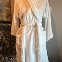 Stars Above NWT Super Soft White Fluffy Robe Photo 0