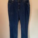 L.L.Bean  Classic Fit jeans medium wash denim Straight Leg women’s size 18 REG Photo 2