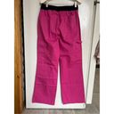 Scrubstar  Shocking Pink Scrub Pants Woman’s Size Small- Flawed Photo 6