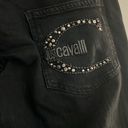 Just Cavalli  black flared jeans with back bedazzled pocket Photo 4