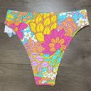 Hobie  Woodstock Floral High Waist Bikini Bottoms Multicolor Print Size XL Photo 1