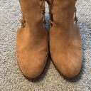 joe's jeans Joe's Suede Knotted Cutout Back Zip Ankle Boots size 10 Photo 3