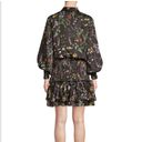 Alexis   Rianna Long Sleeve Floral Dress Black flounce botanical Medium Photo 2