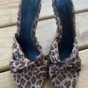 Fioni NWOT  Leopard Cork Heels Photo 1