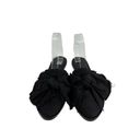 ALLSAINTS  Flats Womens Size 39 Rumour Knit Bow Knot Mules Black Slip On Comfort Photo 1