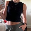 Dynamic Black Tank Top Photo 1