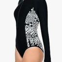 AXESEA Long Sleeve Rash Guard Swimsuit Size 8 New With Tags Black Photo 3