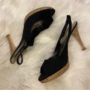 Unisa  Black Suede Heel Sz 9.5 Photo 0