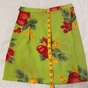 Hilo Hattie Hawaiian Lime Green wrap shirt Size XS Photo 10