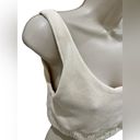 ZARA  Cream Cropped Tank Bra Top Photo 3