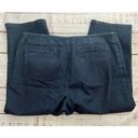 Talbots  Petites Signature Blue Denim Capri Pants Womens 14p Mid Rise 36x20 Photo 1