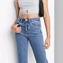 Wild Fable  Highest Rise Cropped Straight leg Denim Jeans highest waist Photo 0