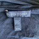 Eileen Fisher  100% Silk Long Sleeve Shirt Womens Sz Medium Classic Basic Photo 5