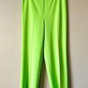 Joseph Ribkoff  | Lime Green Wide Leg Trouser Dress Pants Sz 8 Photo 0