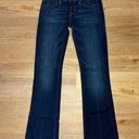 Elizabeth and James TEXTILE  Tyler Bootcut Dark Wash Low Rise Jeans Women's 26 Photo 0