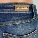 Kimberly Reign Blue  Faded Low Rise Distressed Skinny Ankle Crop Denim Jeans 29R Photo 3