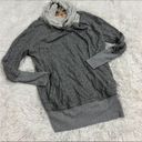 Zella  grey cowlneck pullover small Photo 0