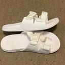 Chacos Womens Chaco Chillos White Strap Sandals Slides Synthetic Size 8 Photo 3