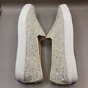 Keds Kate Spade Champion Glitter Shoes Slip On Cream Wedding Bride Glam Size 7.5 Photo 9