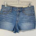 Universal Threads Universal Thread Shorts Womens 10 Booty High Rise Shortie Denim Blue Cut Off Photo 0