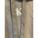 Calvin Klein Jeans  Olive Cropped Hoodie Sweatshirt Top Photo 2