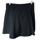 Rafaella  LADIES RESORT WEAR LINED SIDE ZIP SOLID BLACK SKORT NWT 8 Photo 4