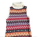 Double Zero  knit sweater dress sleeveless size SM Photo 4