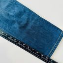 CAbi  Jeans Slim Boyfriend Distressed Stretch Whiskering Dark Wash Blue Size 8 Photo 7