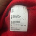 Charter Club  100% Cashmere Turtleneck Sweater Color Red, Size small NWT Photo 12