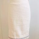 J.Crew  Beige Cream Pencil Tweed Short Office/Work/Classic Skirt 6 Small EUC Photo 0