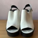 Steve Madden White and Black Heeled Sandals Photo 7