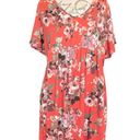 Harper Haptics By Holly  Womens Dress Sz Small Floral Pleated Pockets Babydoll Photo 3