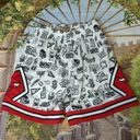 Mitchell & Ness 13  NBA doodle shorts Chicago bulls size large Photo 1