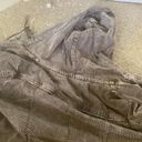 Full Tilt  Faded Grey Brown Corduroy Crushed Velvet Zip Up Hoodie Photo 3