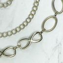 infinity  Sign Symbol Metal Chain Link Belt One Size OS Photo 9