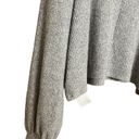 Hollister Gray Sweatshirt Drop Shoulder Long Sleeves Top Photo 2