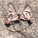 LA Hearts LA Heart Rose Gold Bikini Top Photo 2