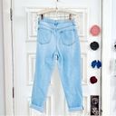 Cello CELIO 80’s STYLE DENIM SEXY MOM JEANS:PLEATED HIGH RISE, STRAIGHT DISTRESSED LEG Photo 4