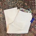 kim rogers NWT Kim Rodgers White Denim Capris with Boho Belt Photo 10