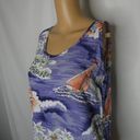 Tommy Bahama  Tropical Sailboat Palm Tree Tank Top Photo 1