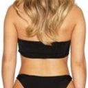 Naked Wardrobe NWT  Bandeau Bikini Set in Black Photo 1