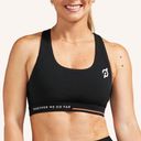 Peloton Black Cadence Laser Dot Sports Bra Photo 3