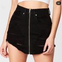 Carmar Denim Black Skirt Photo 0