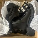 Steve Madden Amulet Jewel Embellished Lug Sole Chunky Block Heel Combat Platform Booties Photo 12