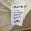 House Of CB  'Selena' Ivory Satin Ruffle Strapless white Dress size S NWOT Photo 14