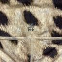 We Wore What  NWT Tan Leopard Splice Legging Biker Activewear Shorts Size Small Photo 6