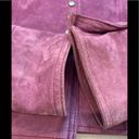 Coldwater Creek  Lavender Suede Jacket Photo 9