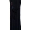 Cynthia Rowley  Black Sleeveless Maxi Belted  Dress Sz Small NWT Photo 1